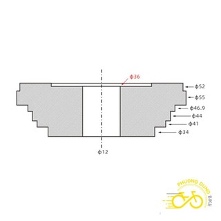 Dụng cụ (Tool) ép trục giữa BB, chén cổ xe đạp