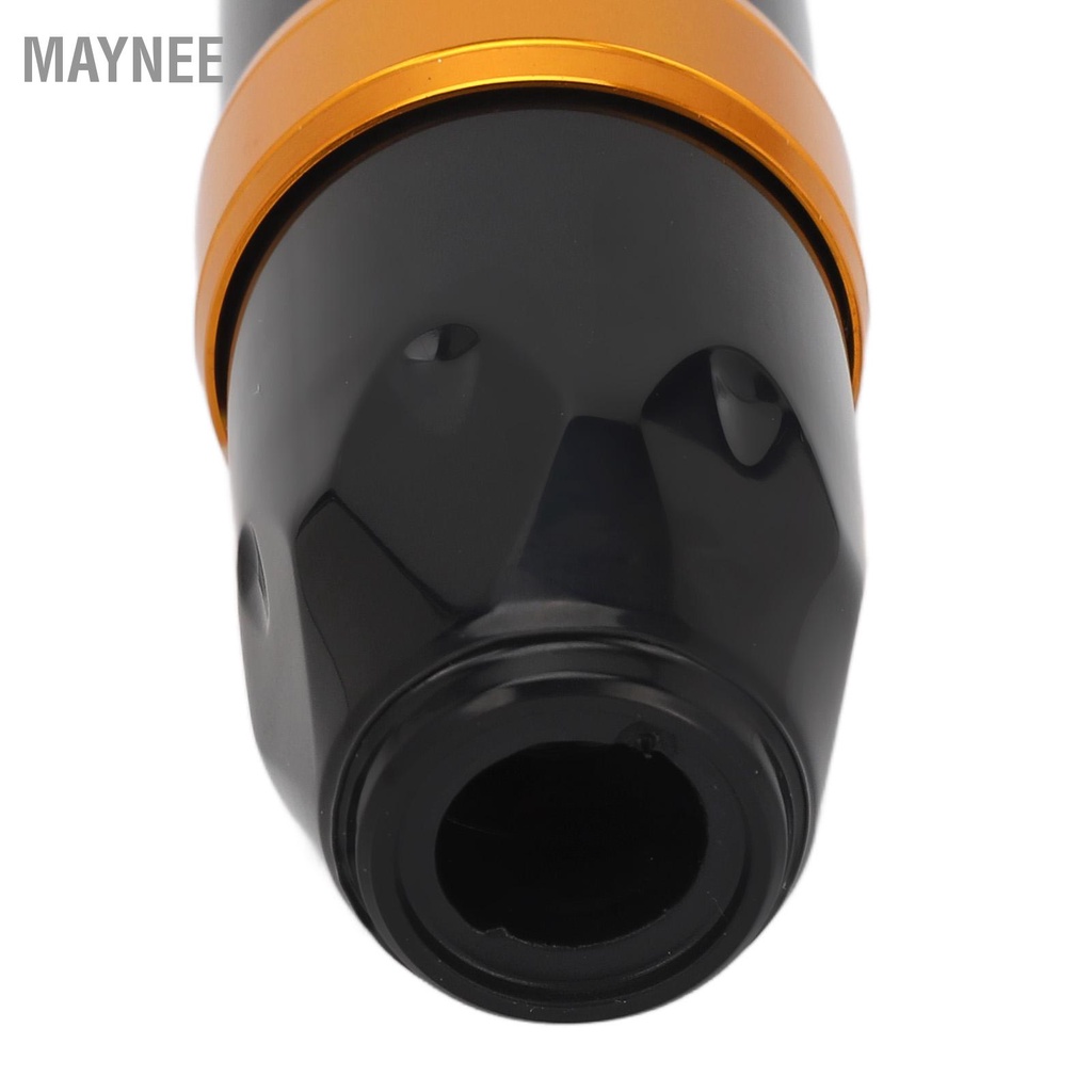 Maynee Hộp kim Máy xăm quay Giao diện RCA Hành trình có thể điều chỉnh Máy xăm 5‑9V