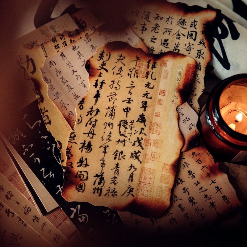 Thẻ Dán Trang Trí Tường Truyền Cảm Hứng Truyền Cảm Hứng Phong Cách Trung Hoa