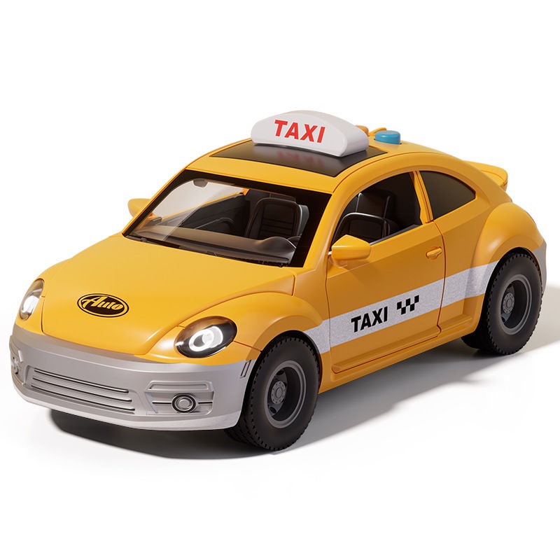 Xe taxi Đồ Chơi Có Nhạc Và Đèn Cho Bé v6ar