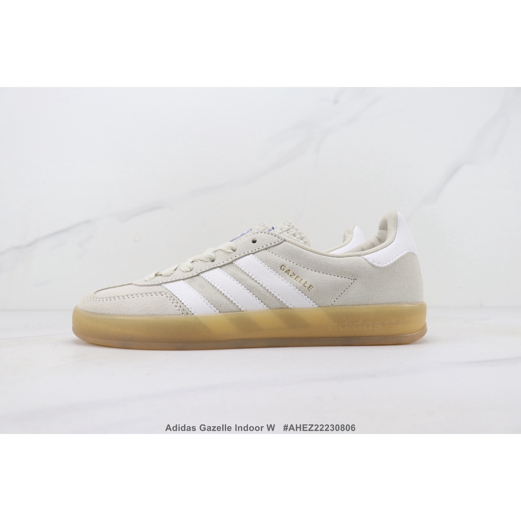Giày Thể Thao adidas gazelle Da Bò Mang Trong Nhà Phong Cách retro Có Size 36-45