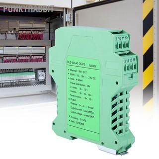 PunkyRabbit Bộ phát tín hiệu cách ly dòng điện DC 24V 4-20mA điều hòa hiện PLC