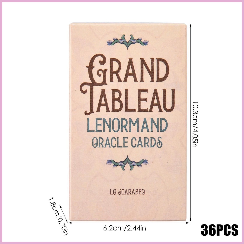 Bộ Bài tarot 36 Lá Phiên Bản Tiếng Anh shinvn