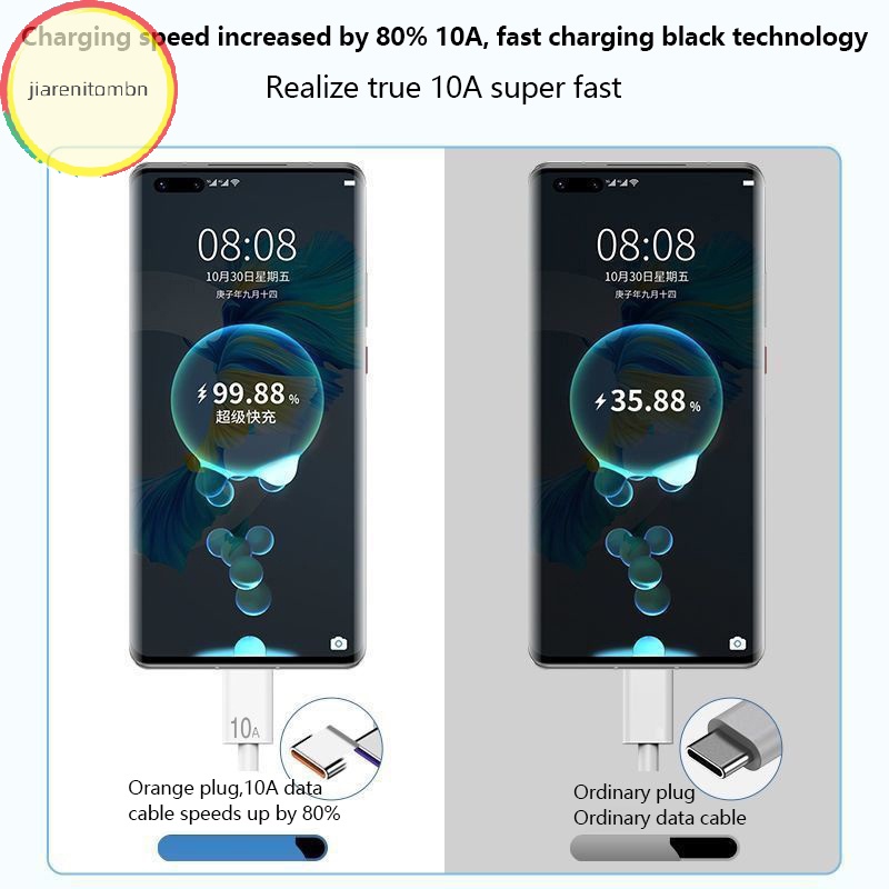 Dây Cáp Sạc Nhanh usb type c 120w 10a 1 / 1.5 / 2m vn