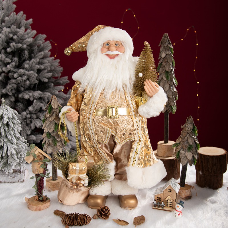 Búp Bê Nhồi Bông Hình Ông Già Noel 24 inch 60 cm