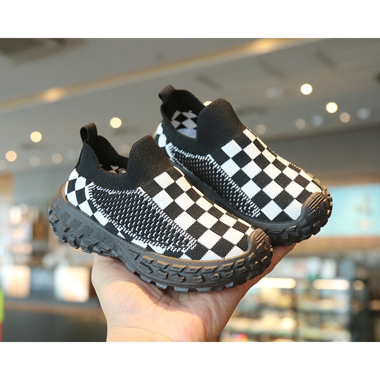 Giày Thể Thao Đế Mềm Phối Lưới Thoáng Khí Thời Trang Xuân Thu 2023 Cho Bé