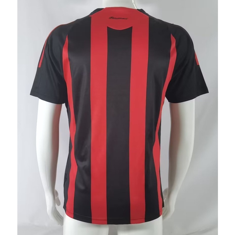 Áo Bóng Đá Ngắn Tay Phong Cách vintage Mùa Giải ac milan Size s-Xl 08-09