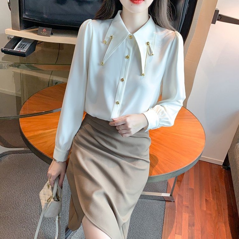 Áo Sơ Mi Cao Cấp Thoải Mái Thời Trang Hàn Quốc Cho Nữ
