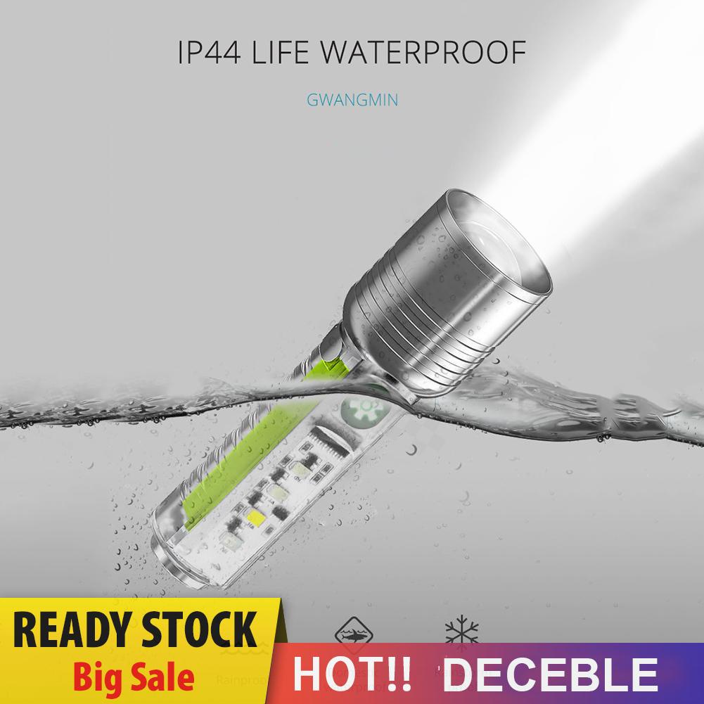 Đèn Pin led xhp50 500mah 800lm Sạc usb Chống Thấm Nước Tiện Dụng