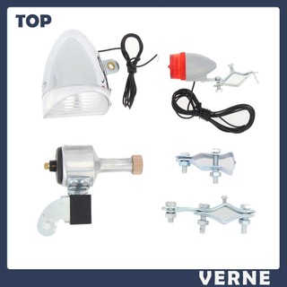 Bộ Đèn dynamo Và Đèn Pha Xe Đạp Không Rách