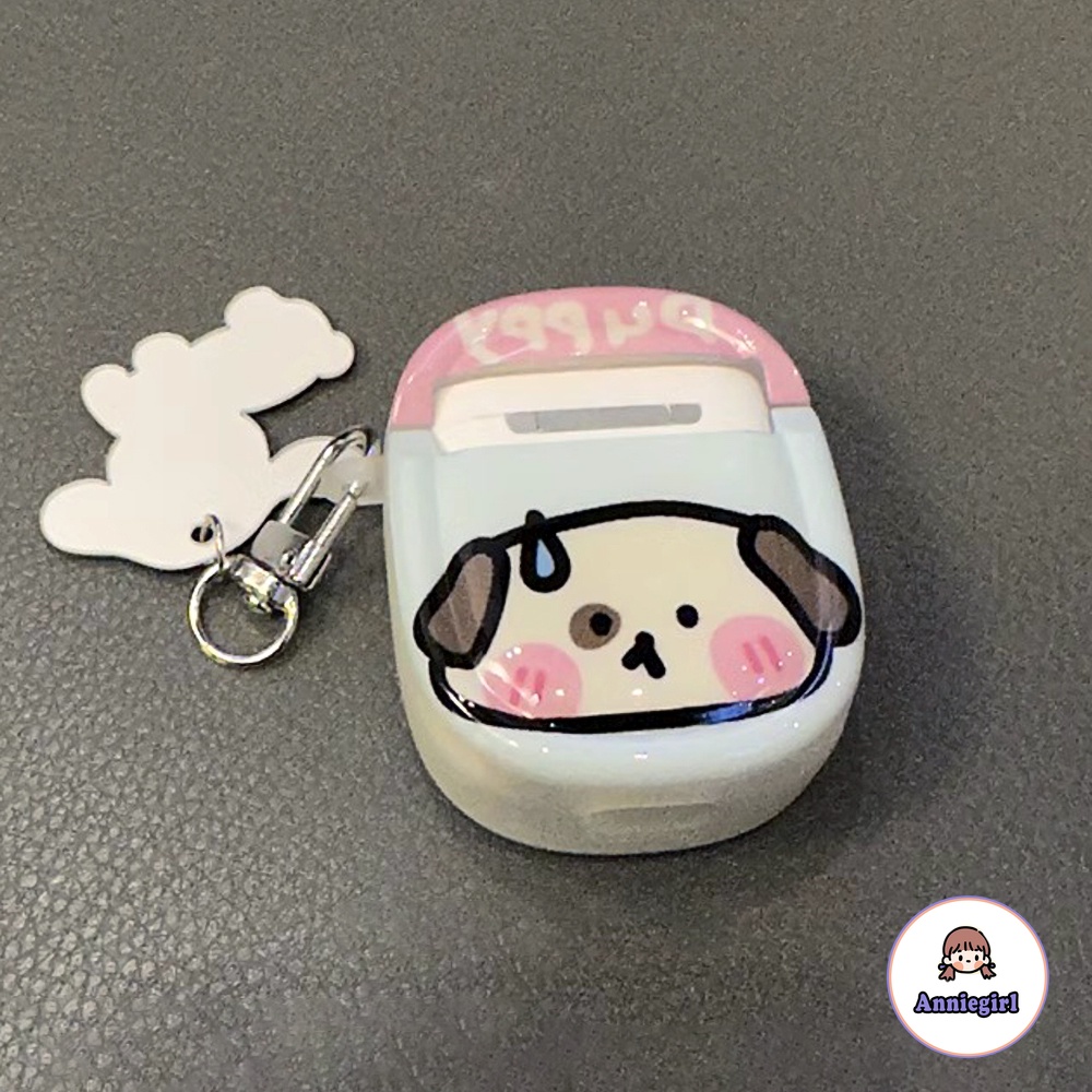 Hoạt Hình Vỏ Bảo Vệ Hộp Sạc Tai Nghe airpods pro 2 3 3 pro 2 1 Hình Chú Chó doggy Dễ Thương Kèm Móc Khóa Tiện Dụng
