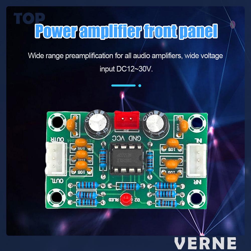 Bảng Mạch Khuếch Đại Âm Thanh Kỹ Thuật Số 2 Kênh xh-M902 ne5532 dc 12v-30v
