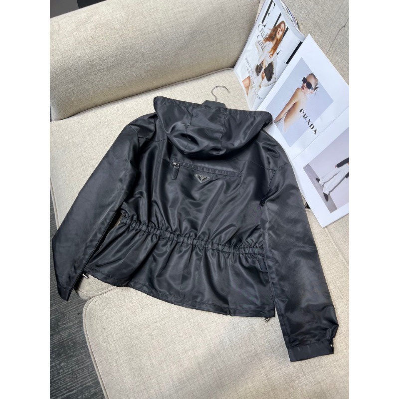 Áo Khoác Phối Khóa Kéo Sau Lưng Thời Trang Mùa Thu 2023