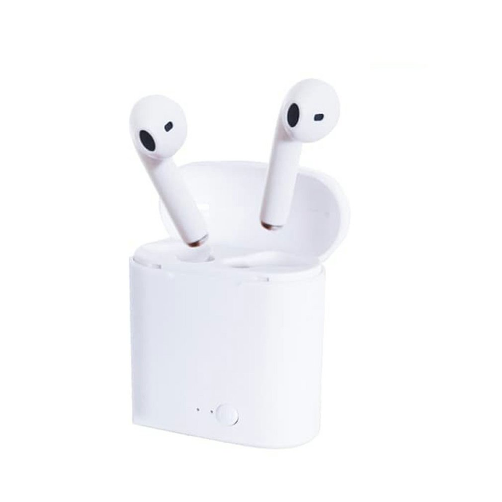PK Wireless Earphone I7/i7S 5.0 Wireless Earphone Noise Canceling Earphone