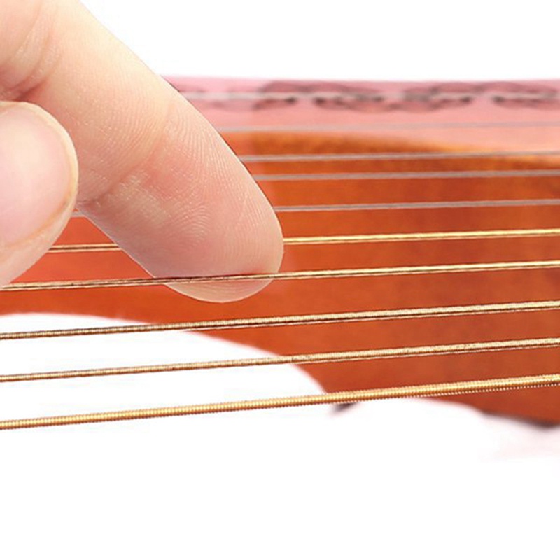 Bộ 10 Cái Đinh Tán + 10 Đinh Tán Hình Chữ l + 10 Dây Cờ Lê Cho Dây Đàn lyre harp