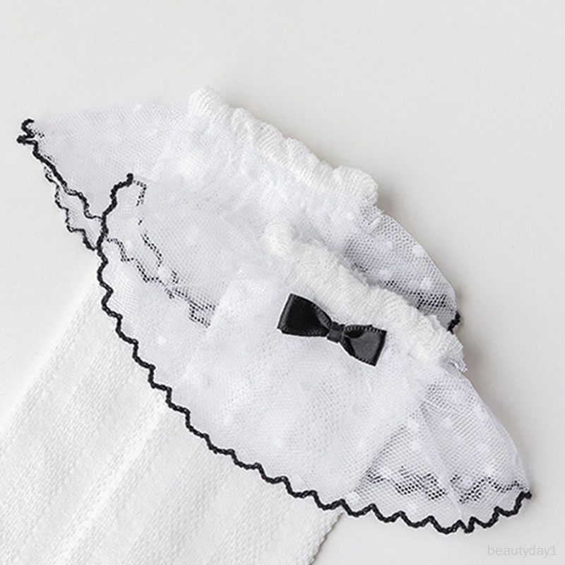 Vớ cotton Đính Nơ Mới Cho Bé Gái