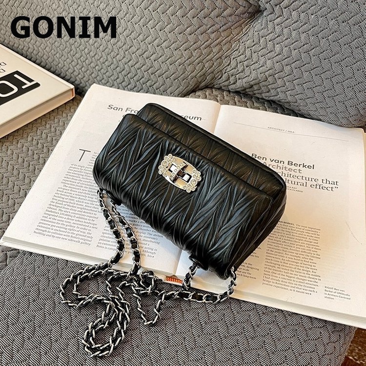 GONIM túi xách nữ túi đeo chéo kẹp nách đeo vai 2023NEW GDJ2390R8K 37Z230911