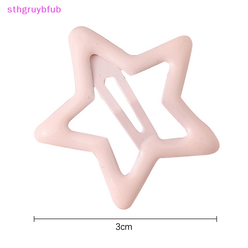 Sthb Set 5 Kẹp Tóc Ngôi Sao mini Bằng Kim Loại Nhiều Màu Sắc Ngọt Ngào Cho Bé vn