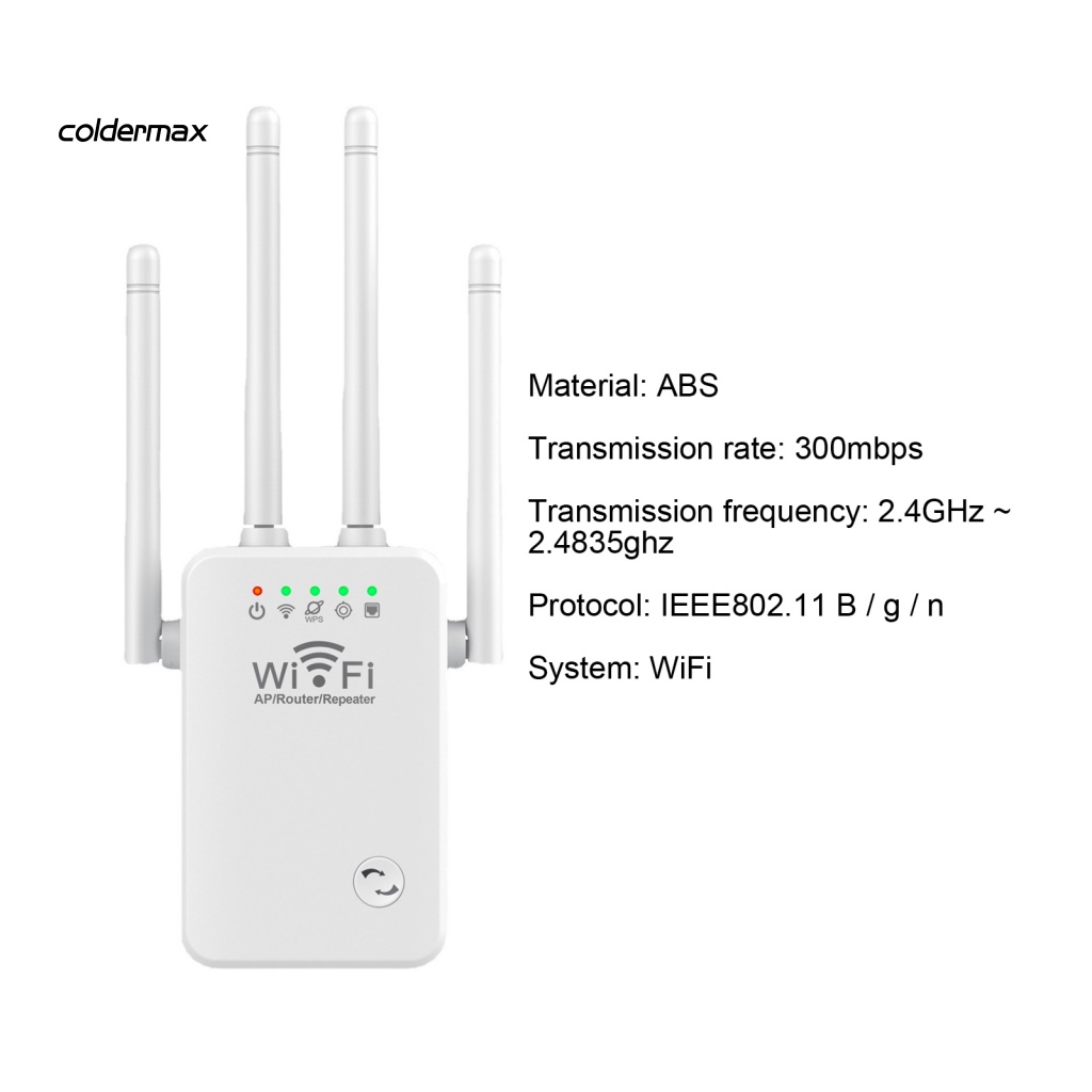 Bộ Khuếch Đại Tín Hiệu Không Dây 300mbps Chuyên Dụng Cho Gia Đình