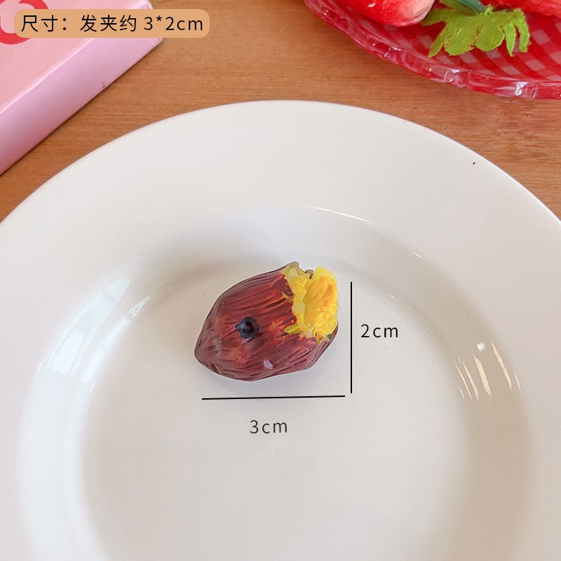 Kẹp Tóc Hình Trái Bắp Dễ Thương Vui Nhộn Cho Nữ