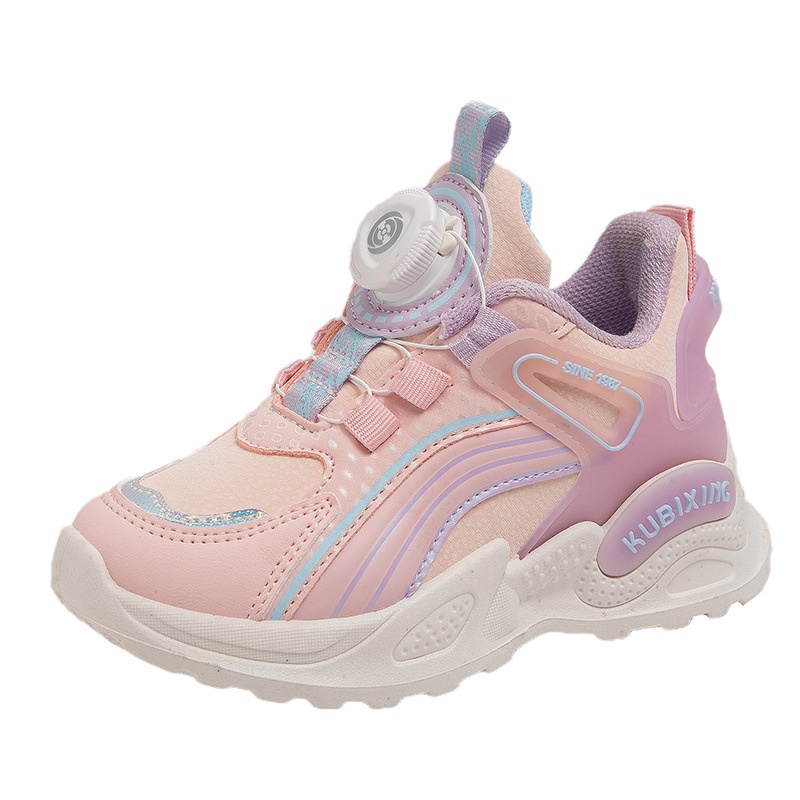 Giày Thể Thao Da Đế Mềm Thời Trang Mùa Đông 2023 Cho Bé 3-12 Tuổi