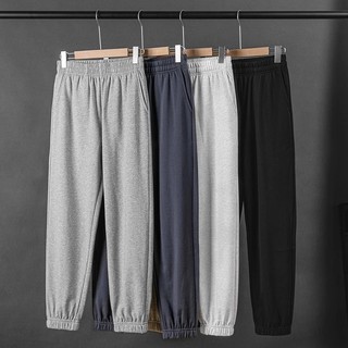Mẫu mới quần jogger trơn basic bo ống thể thao dày dặn sozo jogger 9000073E