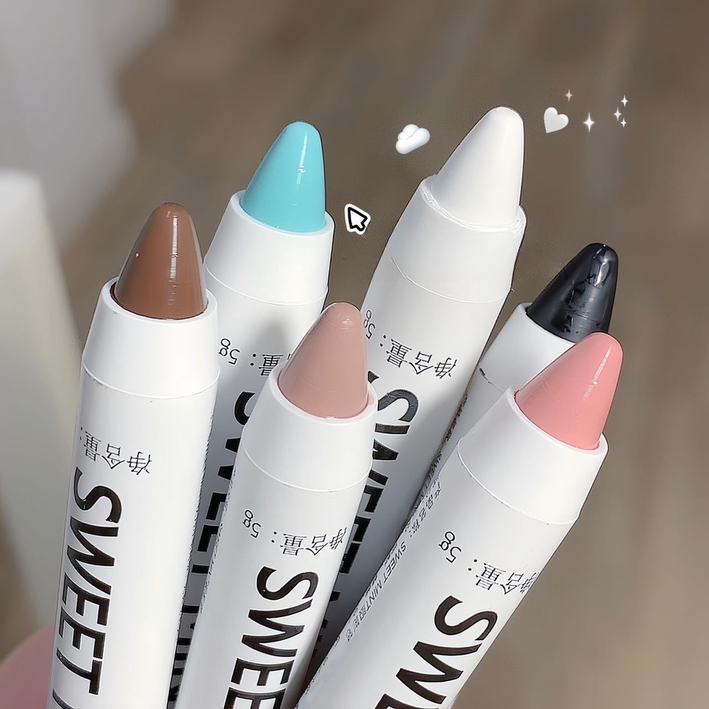 Phấn mắt nhũ dạng bút herorange Sweet Mint 13 màu tùy chọn lâu trôi ánh kim lấp lánh không thấm nước lâu trôi