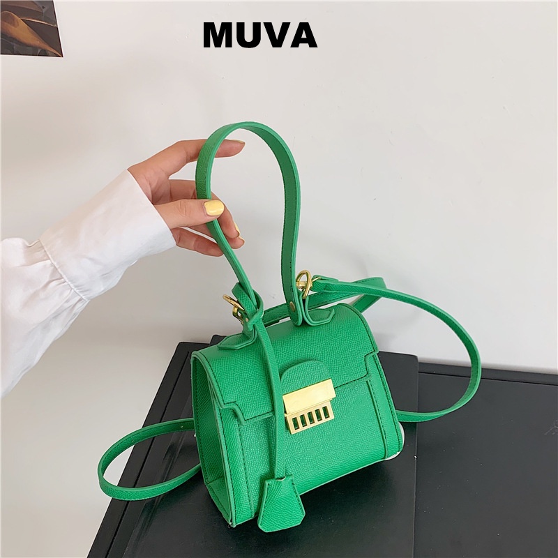 MUVA túi xách nữ túi đeo chéo kẹp nách đeo vai 2023NEW Tiện dụng ULZZANG Popular nhiều màu sắc để lựa chọn GDJ23911V637Z230914