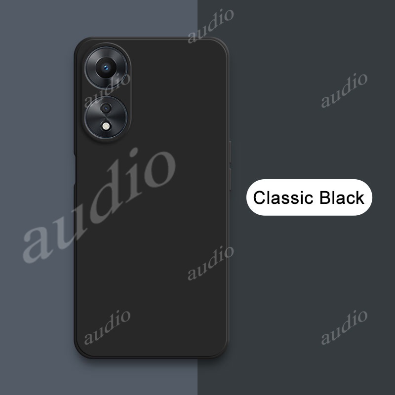 Ốp Điện Thoại silicon Dẻo Màu Trơn Cho oppo a38 a58 a78 4g 2023 a 38 58 78 38a 58a 78a a78 a58 a38 oppoa38 4g Lưng