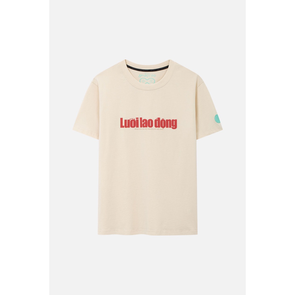 Áo Thun Unisex BOO Dáng Regular  GRAPHIC LINE LƯỜI LAO ĐỘNG