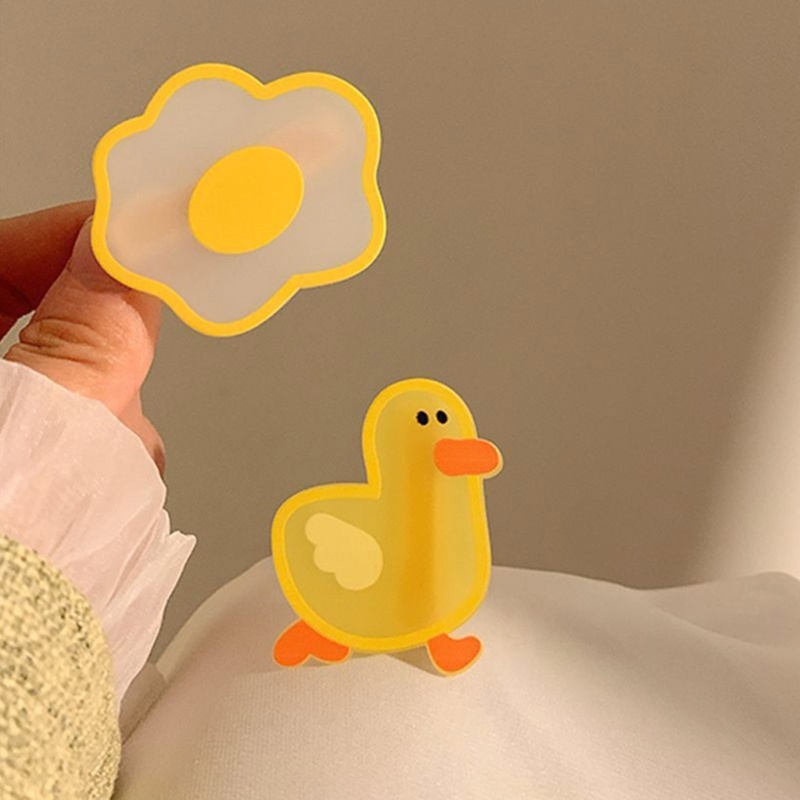 Kẹp Tóc Hình Chú Vịt Hoạt Hình Cỡ Lớn Phong Cách Công Chúa Cho Bé Gái