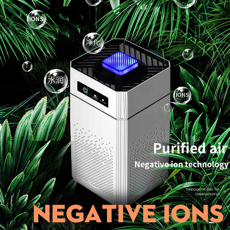 Xiaomi Youpin Air Purifier Máy Lọc Không Khí Thông Minh Máy Tạo Ion Âm Lọc Nano Loại Bỏ Formaldehyde Thông Minh Máy Ozon Hóa Khói Thuốc Cũ