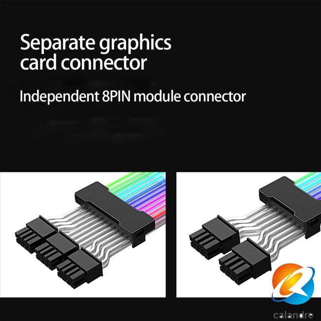 Dây Cáp Nguồn Đèn Rgb 5v 24pin / 2X8Pin / 3X3Pin Chuyên Dụng Cho Máy Tính