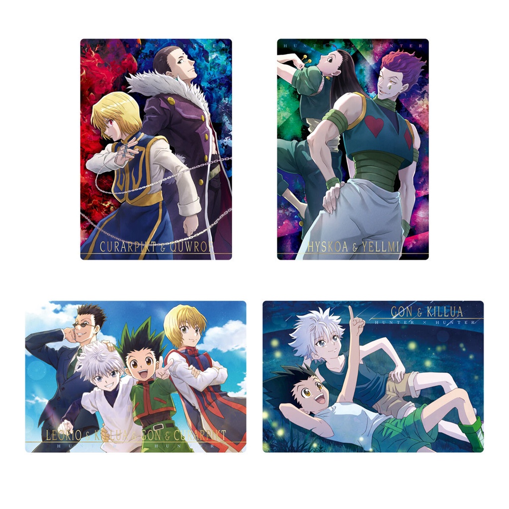 Pack nhân phẩm Itajaga kèm thẻ HUNTER X HUNTER chính hãng Bandai - Wafer card HxH