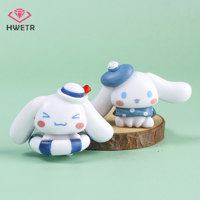 Set 5 Mô Hình Nhân Vật Hoạt Hình sanrio Cinnamoroll Dễ Thương Trang Trí Bàn Làm Việc Mới