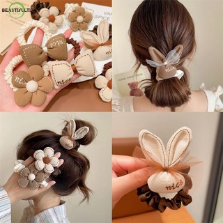 Dây cột tóc họa tiết ca rô xinh xắn dành cho nữ