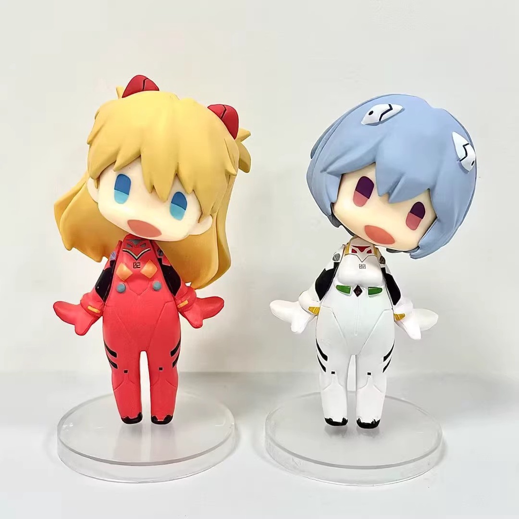 Mô Hình Nhân Vật evangelion eva ayanami rei / asuka langley soryu 11cm