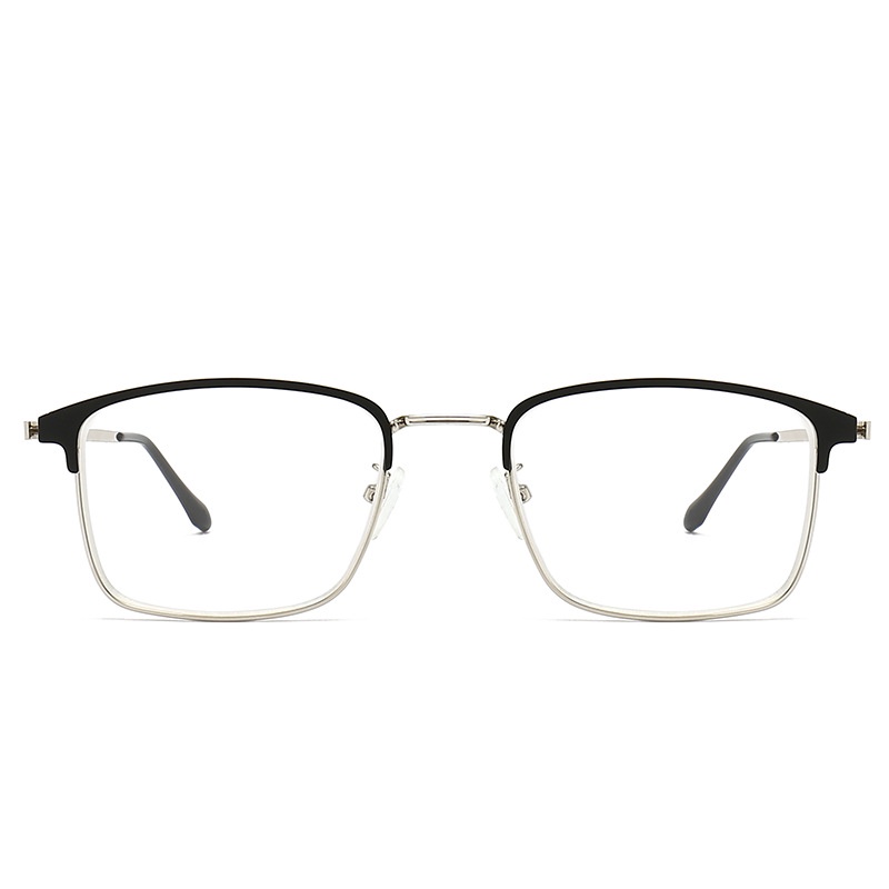 [-0°~-400°Kính Nửa Gọng Kim Loại Chống Ánh Sáng Xanh Dành Cho Nam Và Nữ