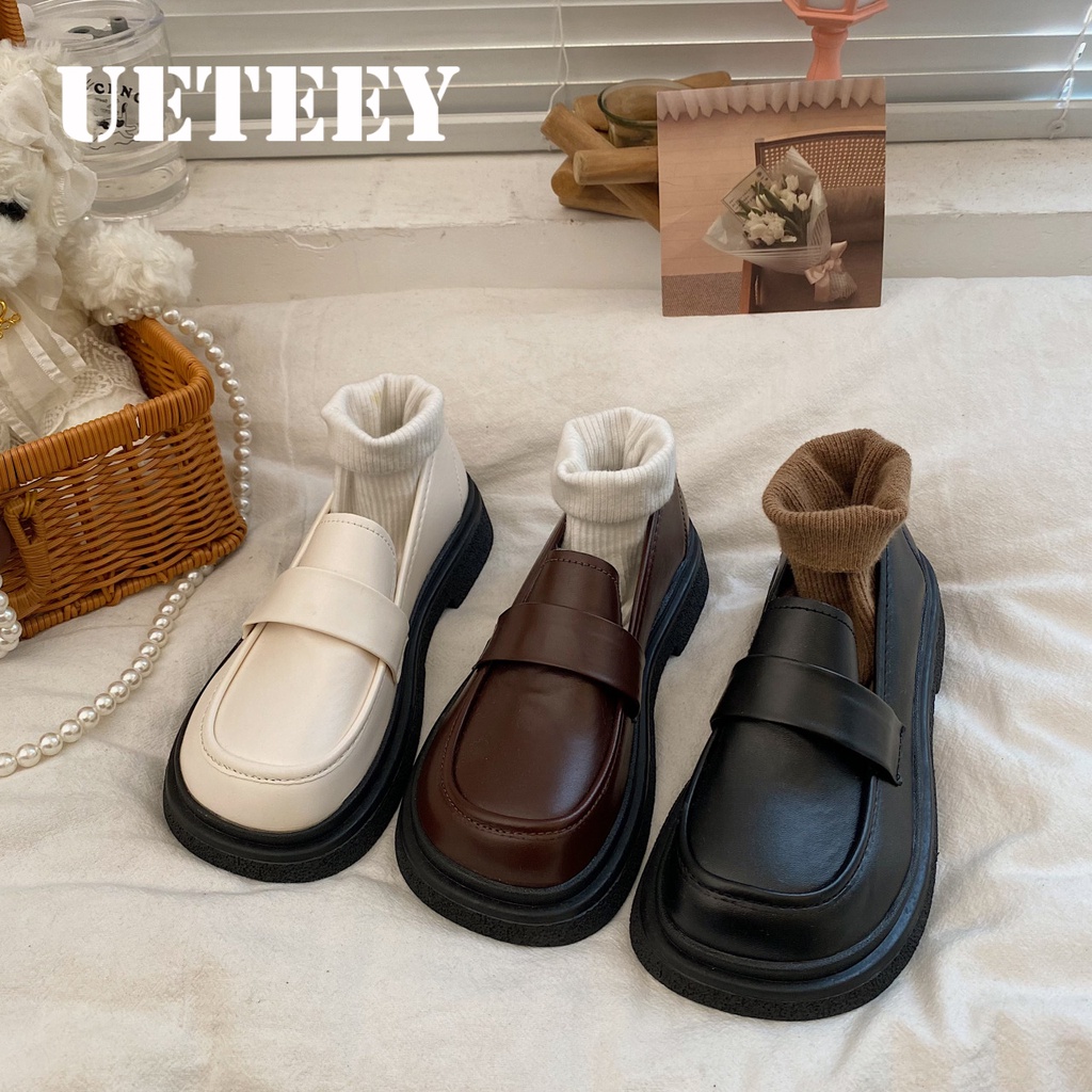 UETEEY dép sandal nữ dép đi biển dép đế cao Thoải Mái Xinh Xắn  Độn đế Đàn hồi tốt Đẳng cấp Phong cách đơn giản B20G03S38Z230920