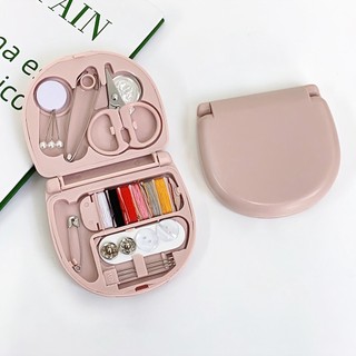 Hộp kim chỉ đa năng loại mini, bộ kim chỉ may vá đa năng - fairy diary