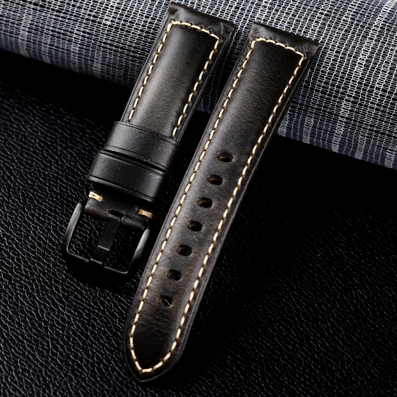 Dây Đeo Đồng Hồ Bằng Da Thật 20mm 22mm 24mm Chất Lượng Cao Tháo Gỡ Nhanh Cho huawei watch gt 4 46mm