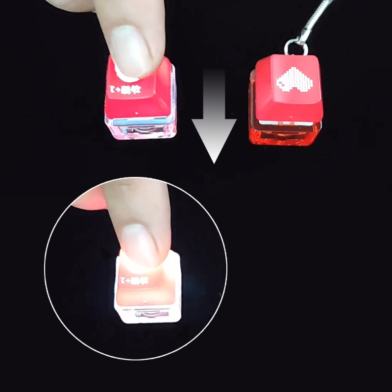 Móc Khóa Thay Thế Máy Kiểm Tra Bàn Phím Có Đèn led