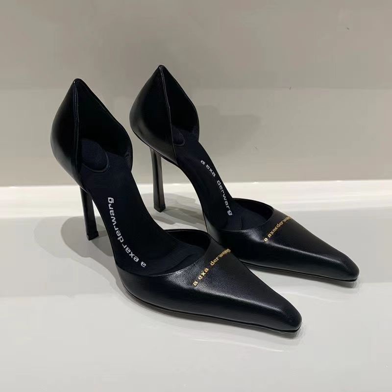 Giày Cao Gót Mũi Vuông Nhỏ Nhắn Phong Cách Mới Xuân Hè 2023