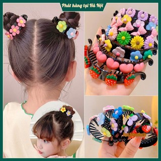 Bộ 3 kẹp tóc đuôi ngựa dễ thương