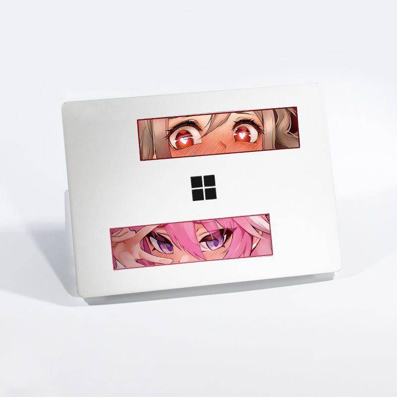 Miếng Dán Hình Cô Gái anime Chống Thấm Nước Trang Trí Thân Xe Hơi / Xe Máy