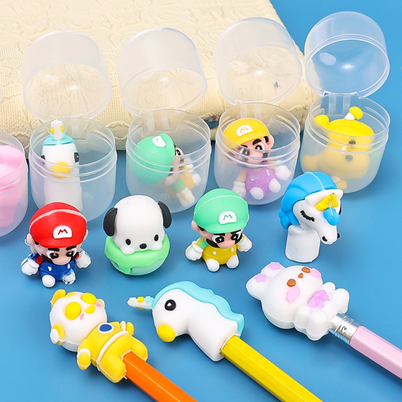 Đồ Chơi Trứng Búp Bê Hoạt Hình / Hộp Mù Động Vật mini / Vỏ Bút Chì / Hộp Trang Trí Tiệc Tùng / Hộp Trang Trí Nhà Ở