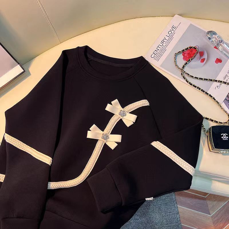 Áo Sweater Dáng Rộng Phong Cách Hàn Quốc Thời Trang Thu Đông Hàng Mới Dành Cho Bé Gái