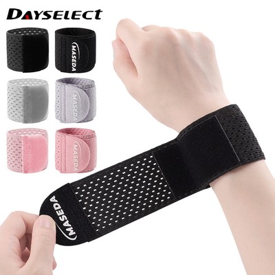 Set 1 / 2 Đai Quấn Cổ Tay Hỗ Trợ Nâng Tạ Co Giãn Giảm Đau Cổ Tay