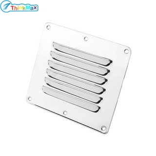 Marine Square Air Vent Louver 316 Máy thông gió bằng thép không gỉ Lưới tản nhiệt cho thuyền Du thuyền biển Caravan