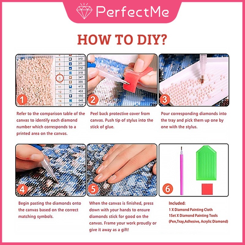 Bộ Tranh Đính Đá 5d Tự Làm Hình Cô Gái Cho Trang Trí Nhà 50X70Cm